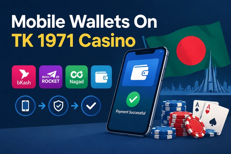 Mobile Wallets On TK 1971 Casino