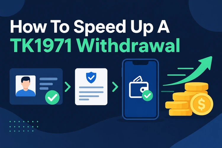 How To Speed Up A TK1971 Withdrawal
