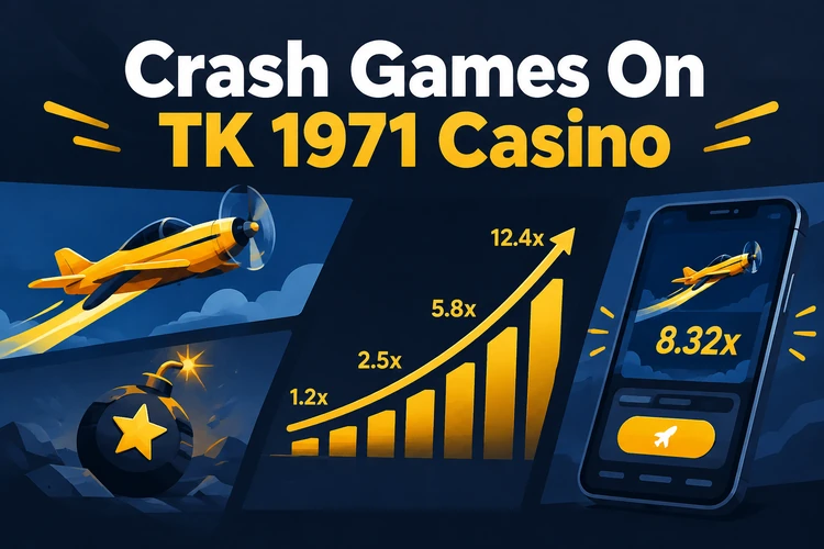 Crash Games On TK 1971 Casino