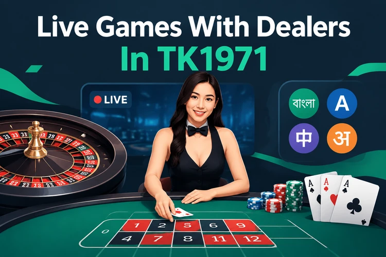 Live Games With Dealers In TK1971